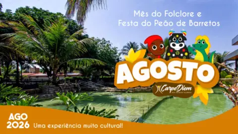 Agosto no Carpe Diem