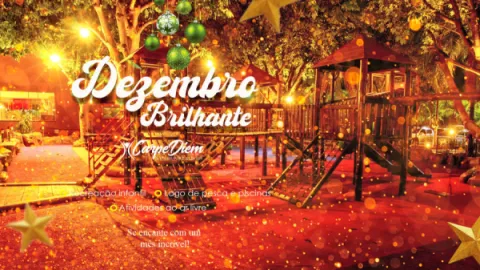 Foto demonstrativa de Dezembro Brilhante Carpe Diem