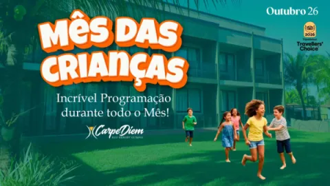 Foto demonstrativa de Outubro no Carpe Diem