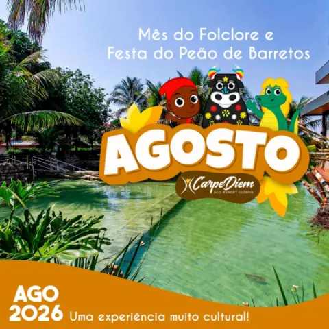 Agosto no Carpe Diem