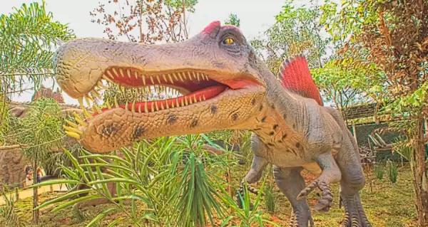 5 dinossauros do filme para ver no Vale dos Dinossauros de Olímpia
