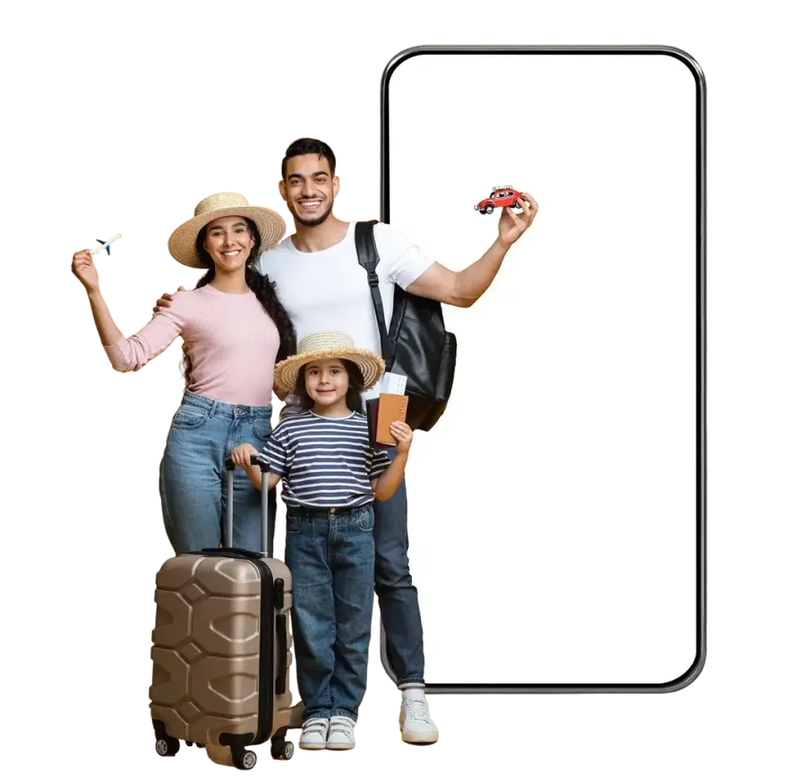 Qual foi a última vez que você viajou em família?